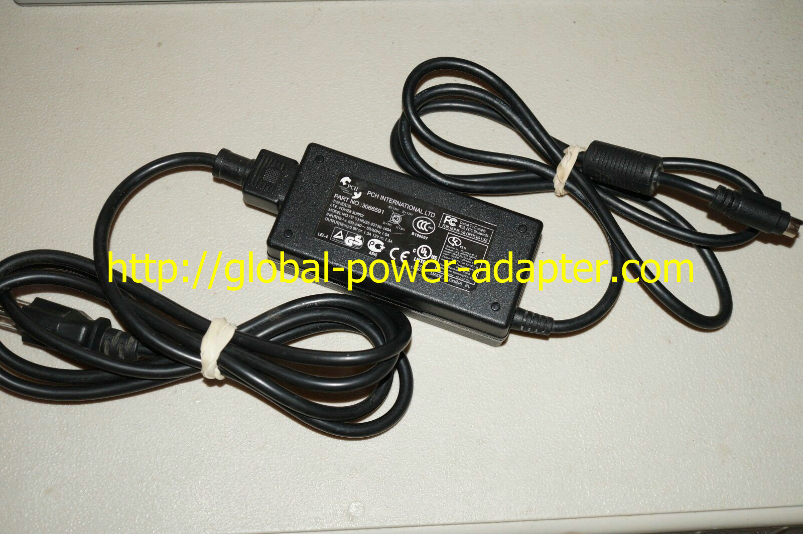 *Brand NEW* 5.0V--1.5A 12V--1.5A PCH 3066591 NU25-22120-140A AC ADAPTER Power Supply